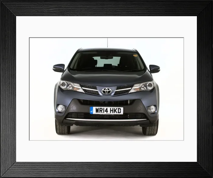 Framed Print : 2014 Toyota RAV4. Creator: Unknown Framed Print : 2014 Toyota RAV4. Creator: Unknown