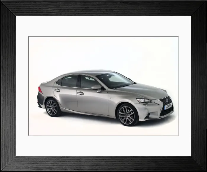 Framed Print : 2014 Lexus IS300 Hybrid. Creator: Unknown Framed Print : 2014 Lexus IS300 Hybrid. Creator: Unknown