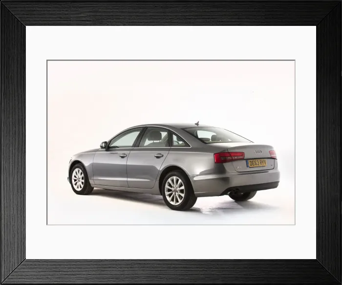 Framed Print : 2013 Audi A6 Tdi. Creator: Unknown Framed Print : 2013 Audi A6 Tdi. Creator: Unknown