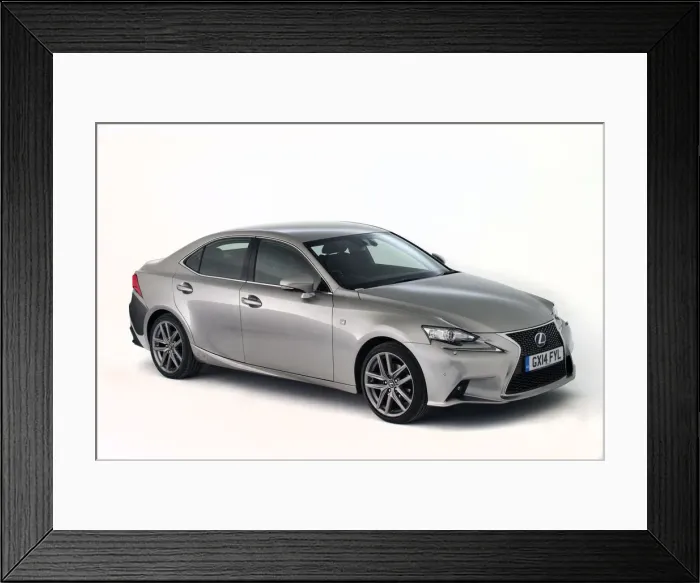 Framed Print : 2014 Lexus IS300 Hybrid. Creator: Unknown Framed Print : 2014 Lexus IS300 Hybrid. Creator: Unknown