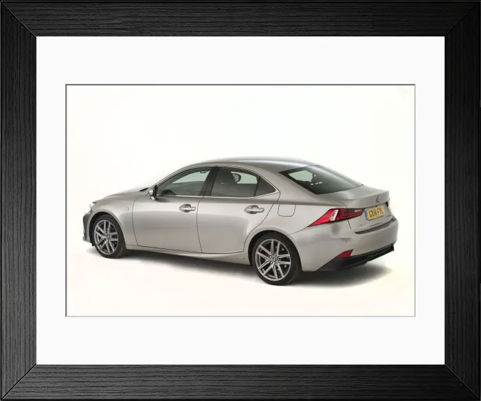 Framed Print : 2014 Lexus IS300 Hybrid. Creator: Unknown Framed Print : 2014 Lexus IS300 Hybrid. Creator: Unknown