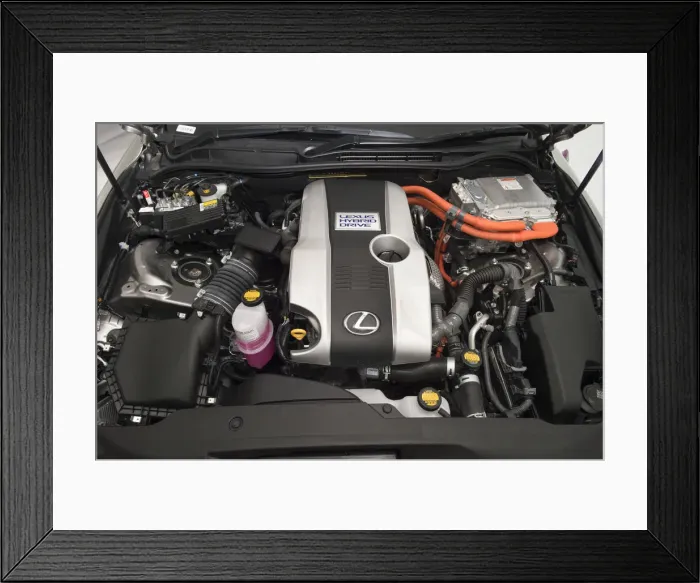 Framed Print : 2014 Lexus IS300 Hybrid. Creator: Unknown Framed Print : 2014 Lexus IS300 Hybrid. Creator: Unknown