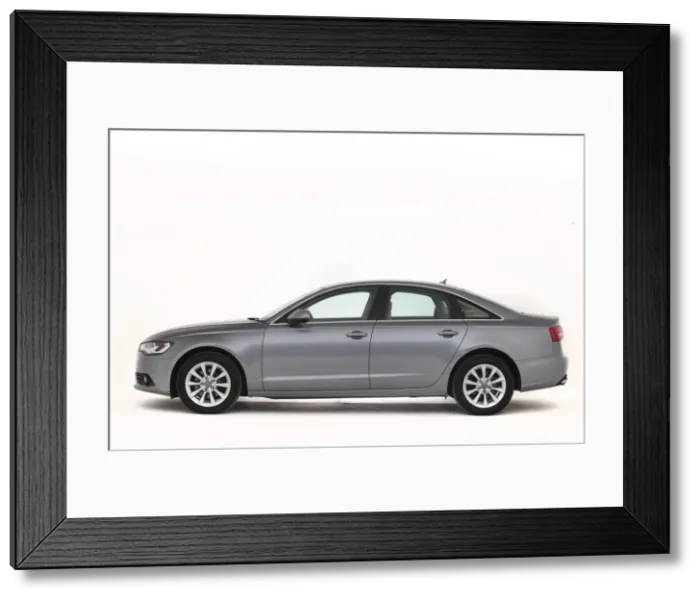 Framed Print : 2013 Audi A6 Tdi. Creator: Unknown Framed Print : 2013 Audi A6 Tdi. Creator: Unknown