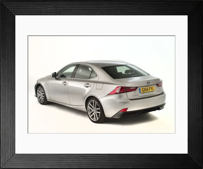Framed Print : 2014 Lexus IS300 Hybrid. Creator: Unknown Framed Print : 2014 Lexus IS300 Hybrid. Creator: Unknown
