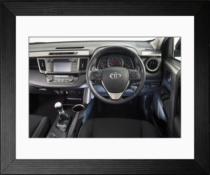Framed Print : 2014 Toyota RAV4. Creator: Unknown Framed Print : 2014 Toyota RAV4. Creator: Unknown