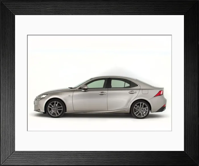 Framed Print : 2014 Lexus IS300 Hybrid. Creator: Unknown