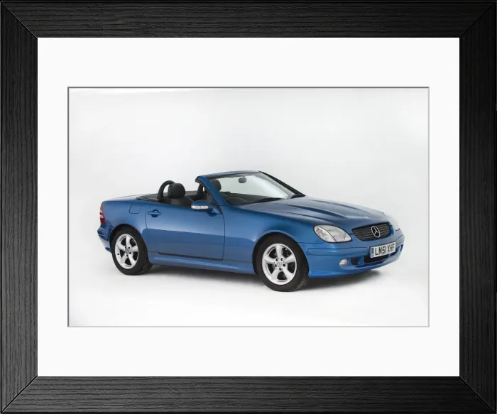 Framed Print : 2001 Mercedes Benz SLK 320. Creator: Unknown Framed Print : 2001 Mercedes Benz SLK 320. Creator: Unknown