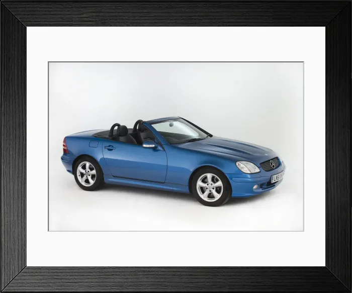 Framed Print : 2001 Mercedes Benz SLK 320. Creator: Unknown Framed Print : 2001 Mercedes Benz SLK 320. Creator: Unknown