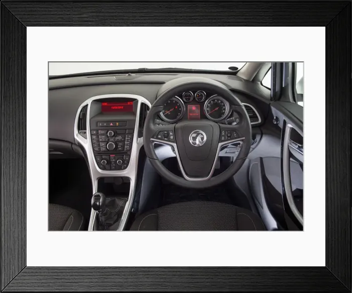 Framed Print : 2013 Vauxhall Astra CDTi. Creator: Unknown Framed Print : 2013 Vauxhall Astra CDTi. Creator: Unknown