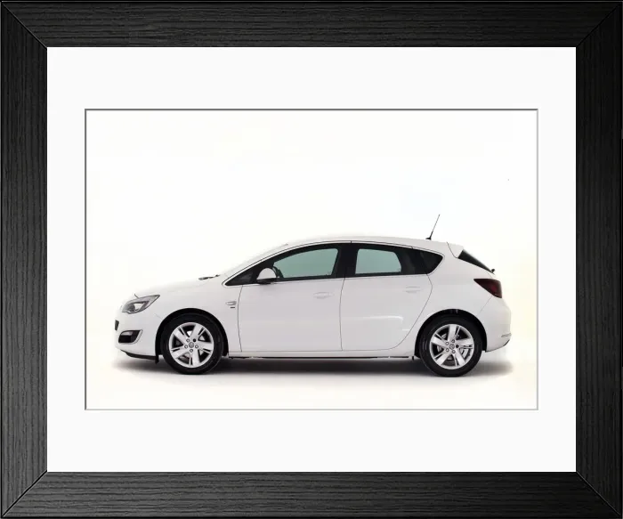 Framed Print : 2013 Vauxhall Astra CDTi. Creator: Unknown Framed Print : 2013 Vauxhall Astra CDTi. Creator: Unknown