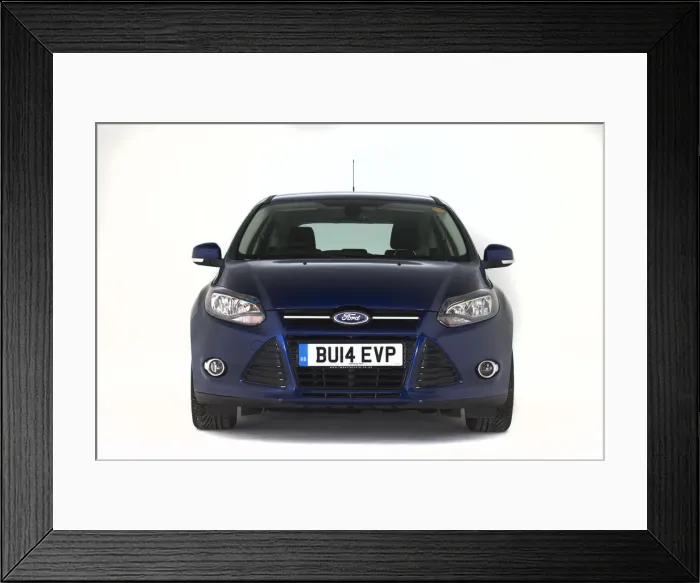 Framed Print : 2014 Ford Focus. Creator: Unknown Framed Print : 2014 Ford Focus. Creator: Unknown