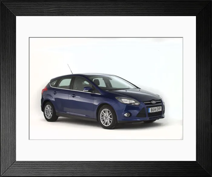 Framed Print : 2014 Ford Focus. Creator: Unknown Framed Print : 2014 Ford Focus. Creator: Unknown