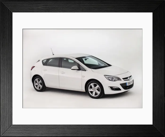 Framed Print : 2013 Vauxhall Astra CDTi. Creator: Unknown Framed Print : 2013 Vauxhall Astra CDTi. Creator: Unknown