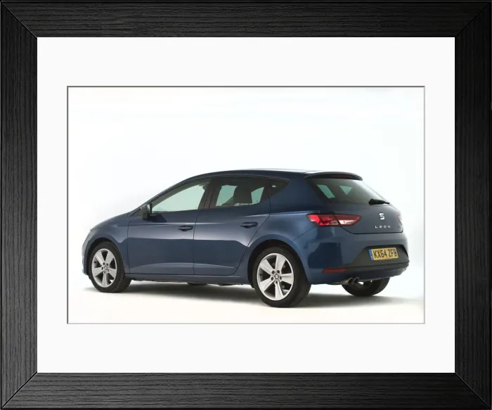 Framed Print : 2014 Seat Leon FR. Creator: Unknown Framed Print : 2014 Seat Leon FR. Creator: Unknown