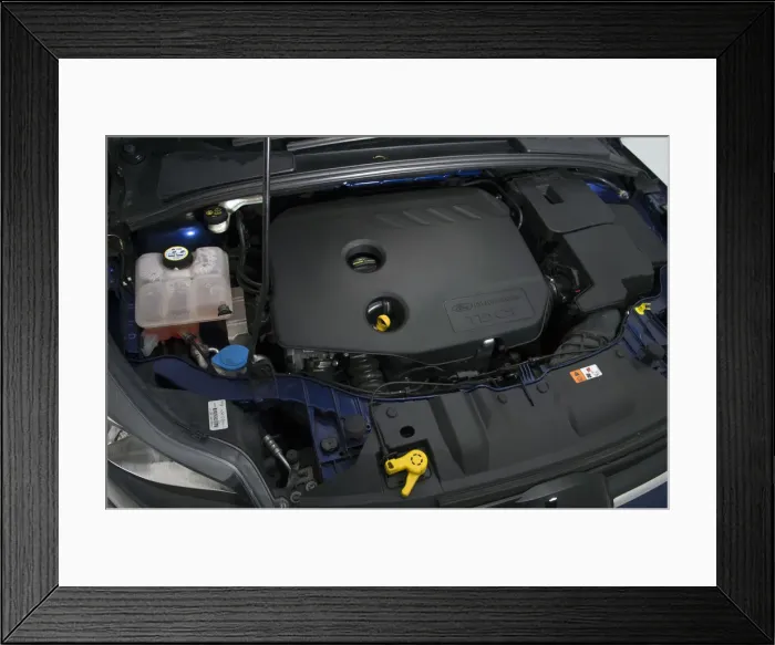 Framed Print : 2014 Ford Focus. Creator: Unknown Framed Print : 2014 Ford Focus. Creator: Unknown