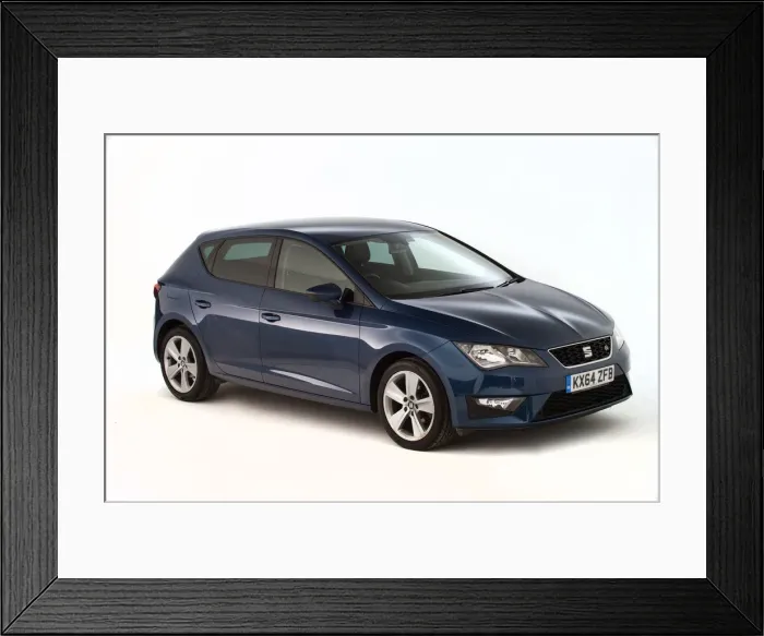 Framed Print : 2014 Seat Leon FR. Creator: Unknown Framed Print : 2014 Seat Leon FR. Creator: Unknown