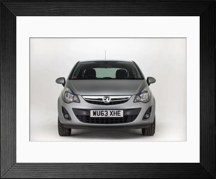 Framed Print : 2013 Vauxhall Corsa 1. 4. Creator: Unknown Framed Print : 2013 Vauxhall Corsa 1. 4. Creator: Unknown