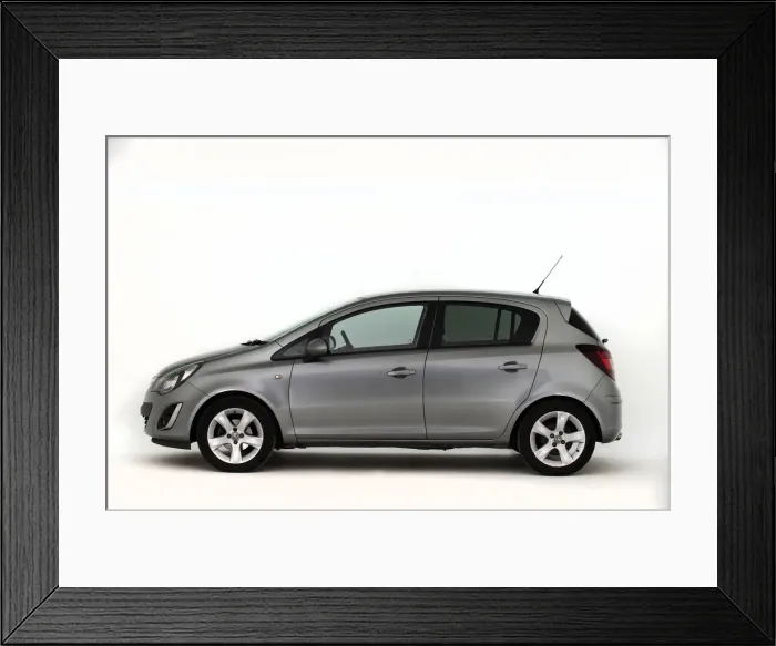 Framed Print : 2013 Vauxhall Corsa 1. 4. Creator: Unknown Framed Print : 2013 Vauxhall Corsa 1. 4. Creator: Unknown