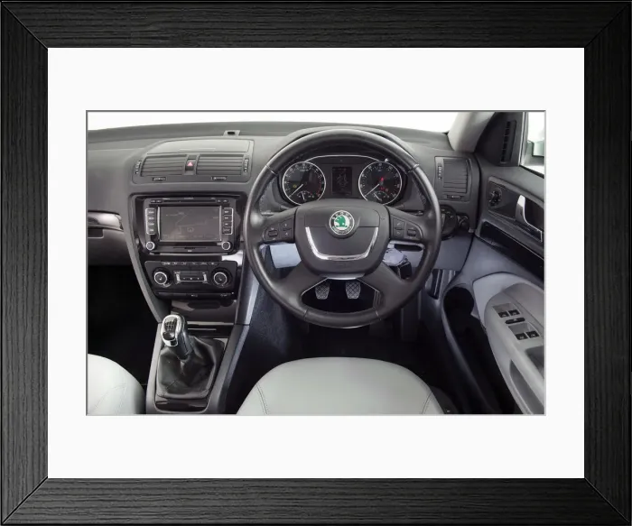 Framed Print : 2011 Skoda Octavia Tdi. Creator: Unknown Framed Print : 2011 Skoda Octavia Tdi. Creator: Unknown