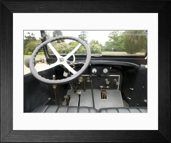 Framed Print : 1916 Stanley steam car. Creator: Unknown Framed Print : 1916 Stanley steam car. Creator: Unknown
