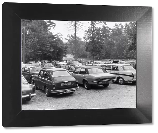 Car Park at Beaulieu, 1970 s. Creator: Unknown