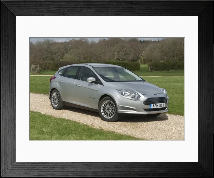 Framed Print : 2014 Ford Focus Electric. Creator: Unknown Framed Print : 2014 Ford Focus Electric. Creator: Unknown