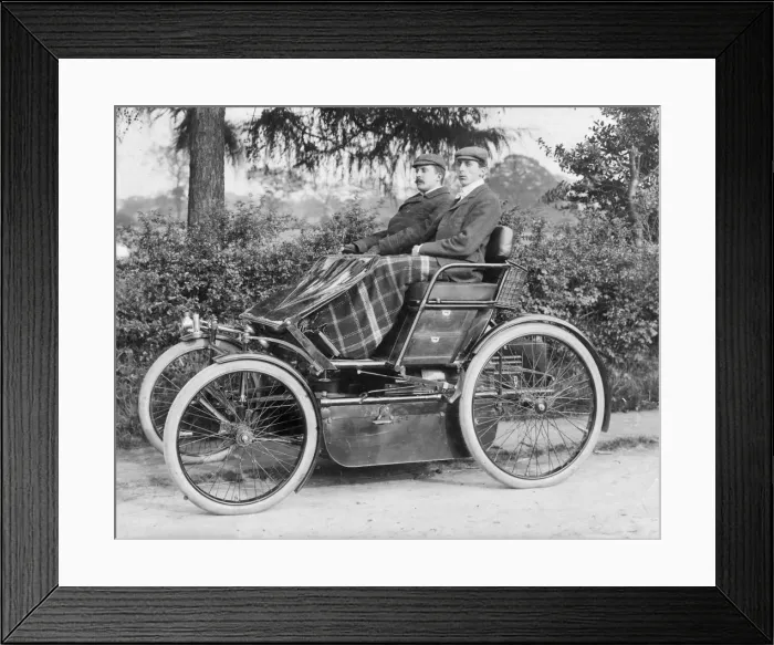 Framed Print : Lanchester F. W. in 1897 Lanchester. Creator: Unknown Framed Print : Lanchester F. W. in 1897 Lanchester. Creator: Unknown