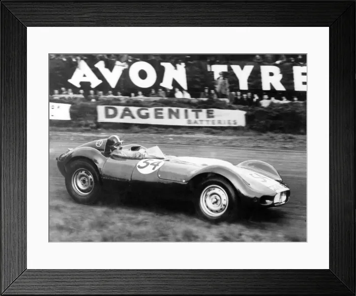 Framed Print : Lister, Scott Brown, Empire Trophy 1957. Creator: Unknown Framed Print : Lister, Scott Brown, Empire Trophy 1957. Creator: Unknown