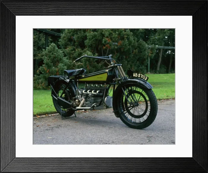 Framed Print : 1919 Royal Enfield experimental. Creator: Unknown Framed Print : 1919 Royal Enfield experimental. Creator: Unknown