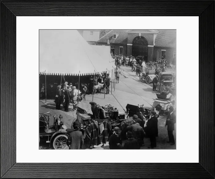 Framed Print : 1900 One Thousand Mile trial. Creator: Unknown