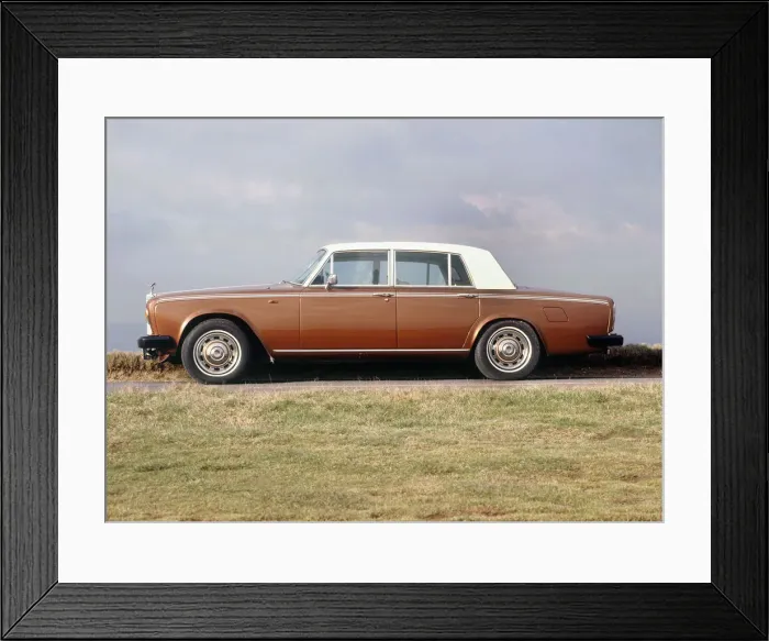 Framed Print : 1979 Rolls - Royce Silver Shadow II. Creator: Unknown Framed Print : 1979 Rolls - Royce Silver Shadow II. Creator: Unknown
