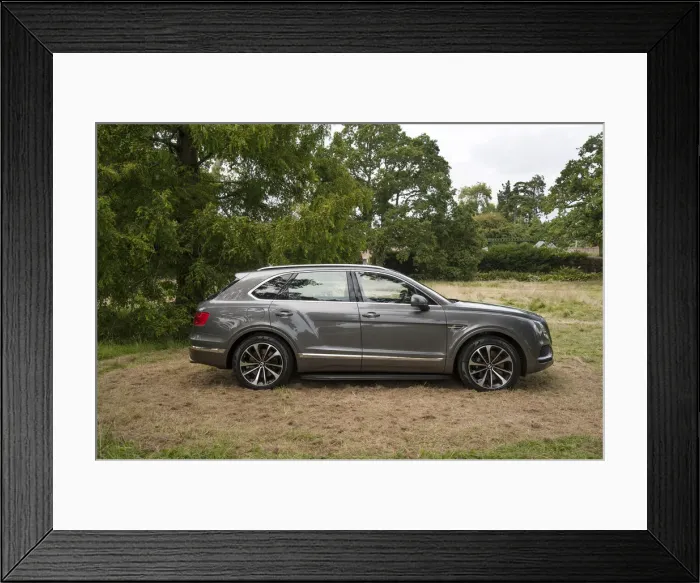 Framed Print : 2017 Bentley Bentayga. Creator: Unknown Framed Print : 2017 Bentley Bentayga. Creator: Unknown