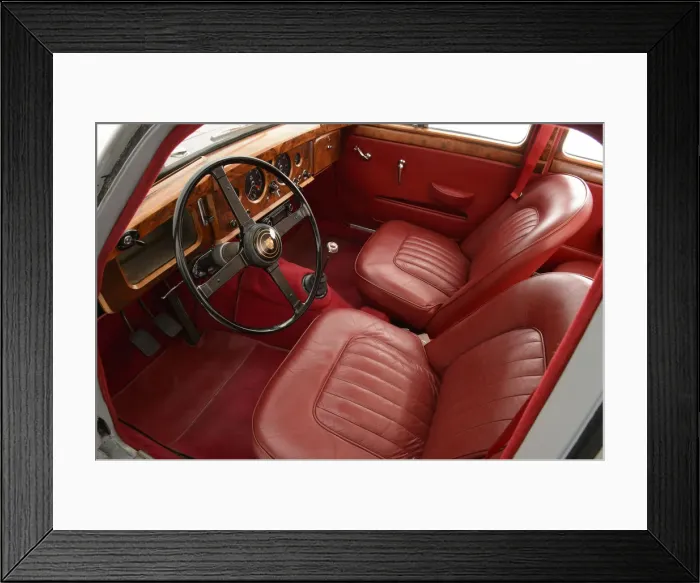 Framed Print : 1957 Jaguar 3. 8 Mk1. Creator: Unknown Framed Print : 1957 Jaguar 3. 8 Mk1. Creator: Unknown
