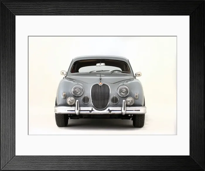 Framed Print : 1957 Jaguar 3. 8 Mk1. Creator: Unknown Framed Print : 1957 Jaguar 3. 8 Mk1. Creator: Unknown