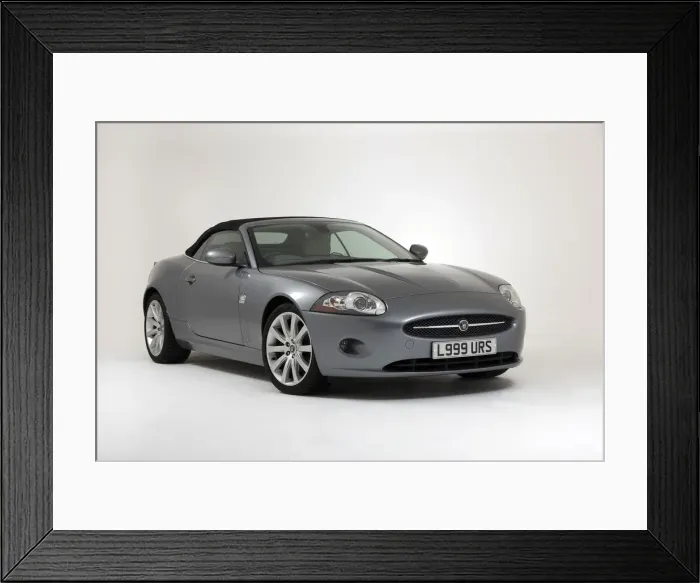 Framed Print : 2006 Jaguar XK 4. 2 Convertible. Creator: Unknown Framed Print : 2006 Jaguar XK 4. 2 Convertible. Creator: Unknown