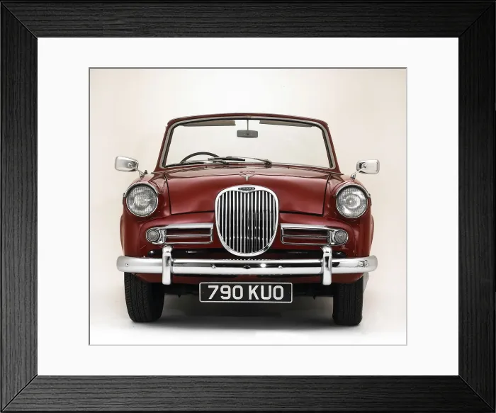 Framed Print : 1962 Singer Gazelle 1600 IIIc Convertible. Creator: Unknown Framed Print : 1962 Singer Gazelle 1600 IIIc Convertible. Creator: Unknown