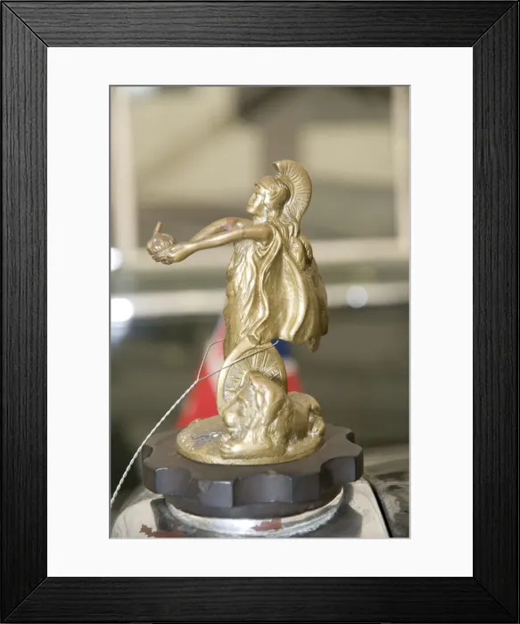 Framed Print : Britannia mascot on King George VI Lanchester 1934. Creator: Unknown Framed Print : Britannia mascot on King George VI Lanchester 1934. Creator: Unknown