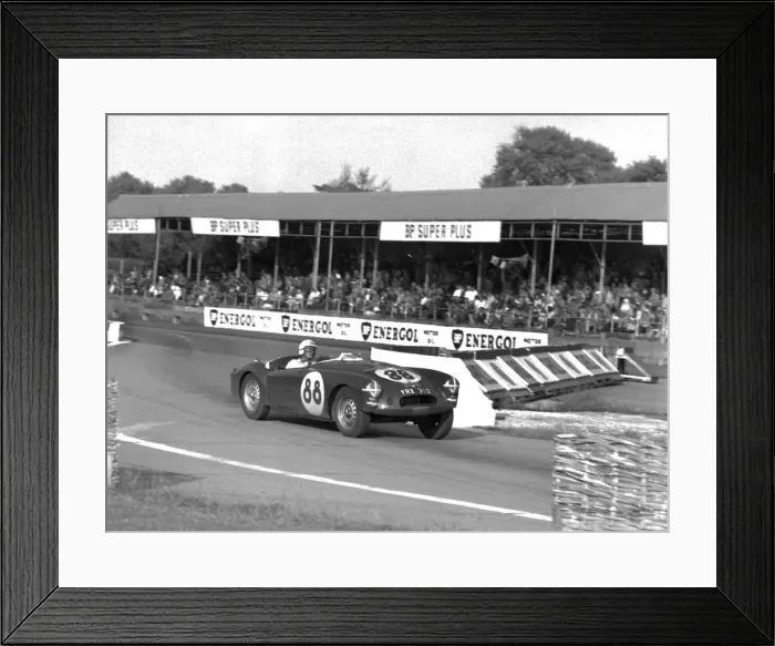 Framed Print : MG A twin cam, Olthoff, Goodwood B. A. R. C. 1961. Creator: Unknown Framed Print : MG A twin cam, Olthoff, Goodwood B. A. R. C. 1961. Creator: Unknown