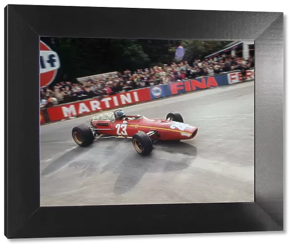 Ferrari, Jacky Ickx, 1968 Belgian Grand Prix. Creator: Unknown