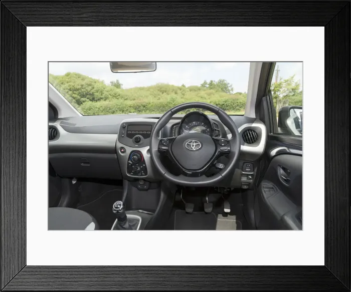 Framed Print : 2016 Toyota Aygo. Creator: Unknown Framed Print : 2016 Toyota Aygo. Creator: Unknown