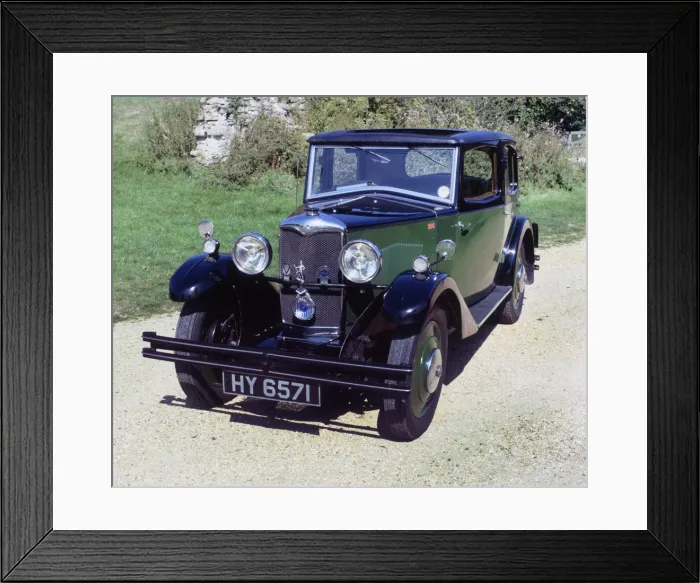 Framed Print : 1932 Riley 9. Creator: Unknown Framed Print : 1932 Riley 9. Creator: Unknown