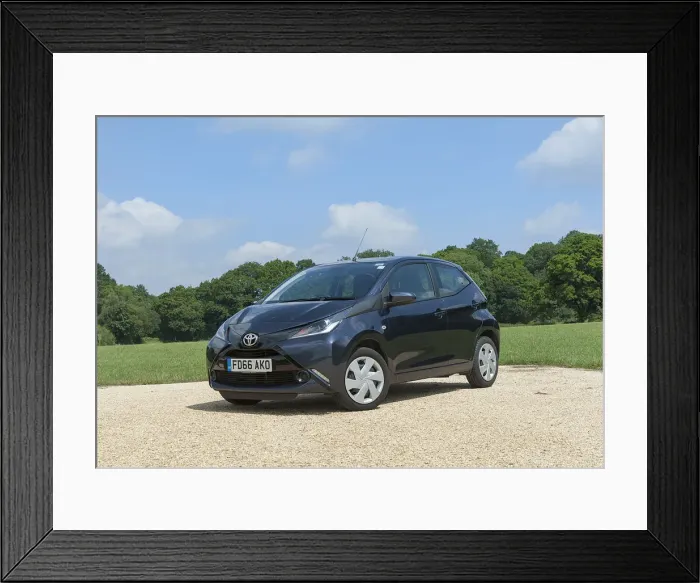 Framed Print : 2016 Toyota Aygo. Creator: Unknown Framed Print : 2016 Toyota Aygo. Creator: Unknown