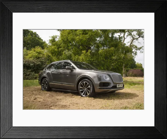 Framed Print : 2017 Bentley Bentayga. Creator: Unknown Framed Print : 2017 Bentley Bentayga. Creator: Unknown
