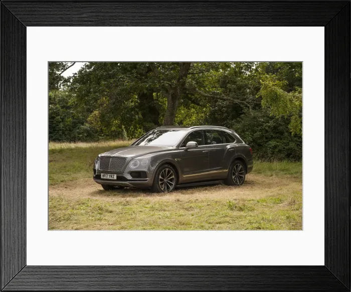 Framed Print : 2017 Bentley Bentayga. Creator: Unknown Framed Print : 2017 Bentley Bentayga. Creator: Unknown