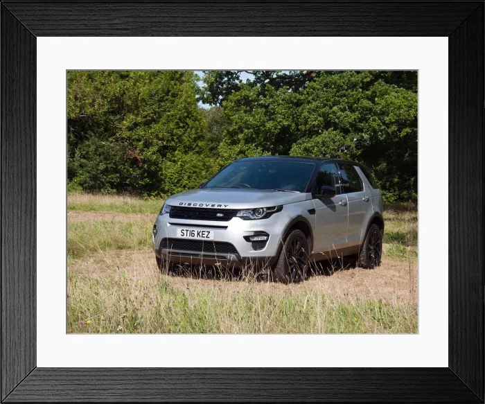 Framed Print : 2016 Land Rover Discovery. Creator: Unknown Framed Print : 2016 Land Rover Discovery. Creator: Unknown