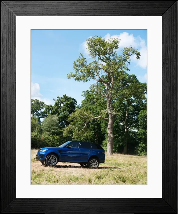 Framed Print : 2017 Range Rover Sport SVR. Creator: Unknown Framed Print : 2017 Range Rover Sport SVR. Creator: Unknown