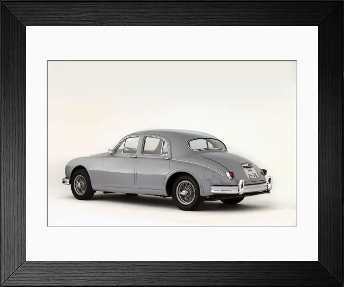 Framed Print : 1957 Jaguar 3. 8 Mk1. Creator: Unknown Framed Print : 1957 Jaguar 3. 8 Mk1. Creator: Unknown