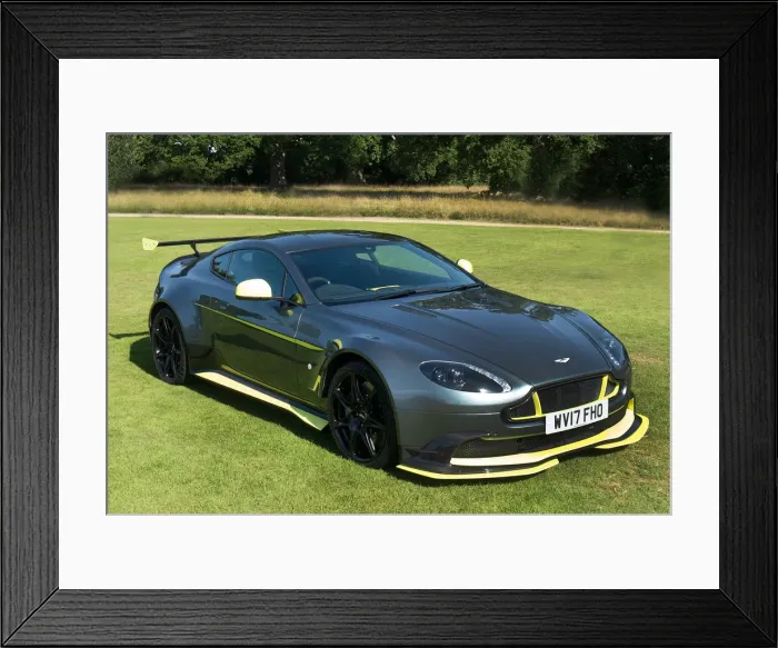 Framed Print : 2017 Aston Martin Vantage GT8. Creator: Unknown Framed Print : 2017 Aston Martin Vantage GT8. Creator: Unknown