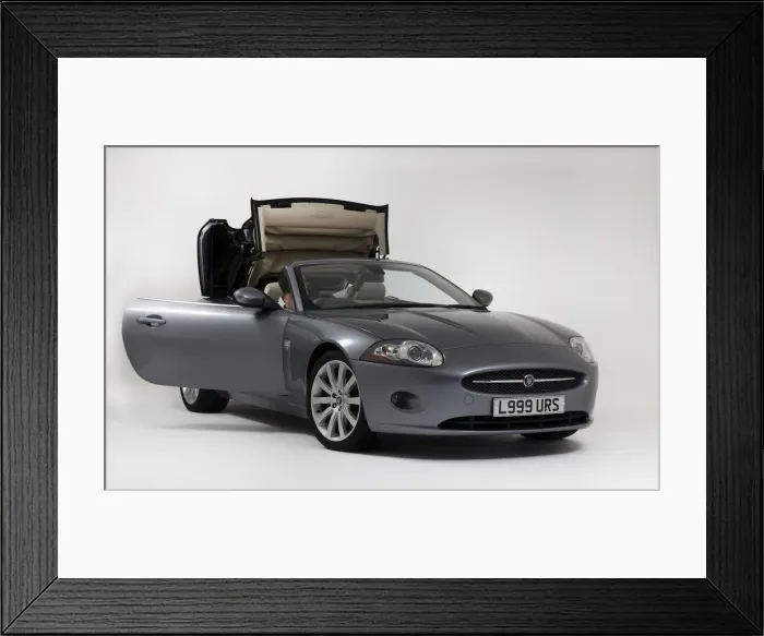 Framed Print : 2006 Jaguar XK 4. 2 Convertible. Creator: Unknown Framed Print : 2006 Jaguar XK 4. 2 Convertible. Creator: Unknown