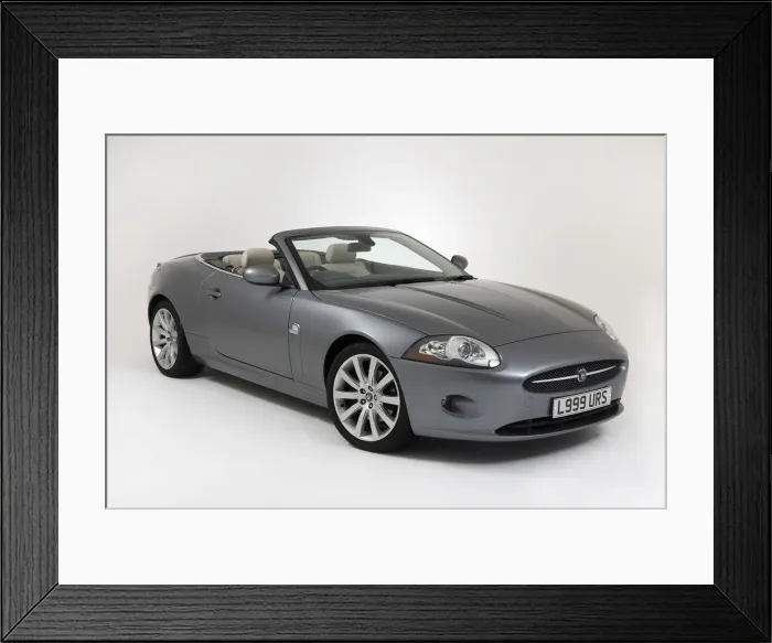 Framed Print : 2006 Jaguar XK 4. 2 Convertible. Creator: Unknown Framed Print : 2006 Jaguar XK 4. 2 Convertible. Creator: Unknown